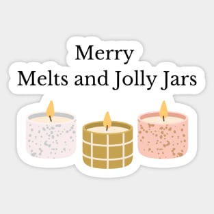 Merry Melts and Jolly Jars Sticker